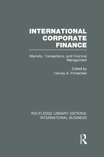 Paper book «International Corporate Finance (RLE International Business): Markets, Transactions and Financial Management» - фото №1