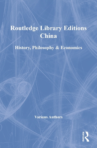 Паперова книга «RLE: China: History, Philosophy & Economics» - фото №1