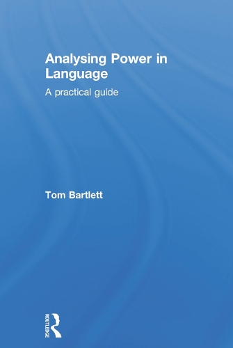Бумажная книга «Analysing Power in Language: A practical guide», автор Том Бартлетт - фото №1