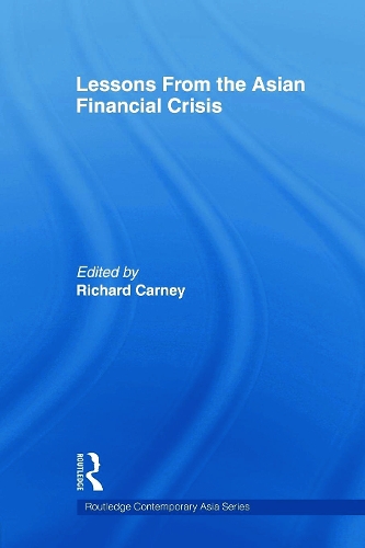Бумажная книга «Lessons from the Asian Financial Crisis» - фото №1