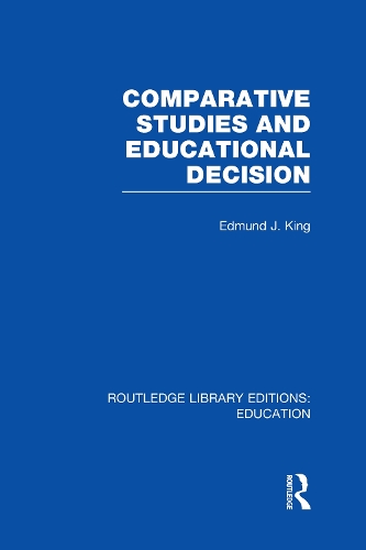 Бумажная книга «Comparative Studies and Educational Decision» - фото №1