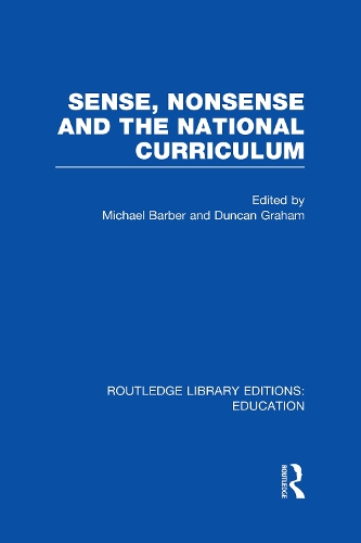 Бумажная книга «Sense and Nonsense and the National Curriculum» - фото №1