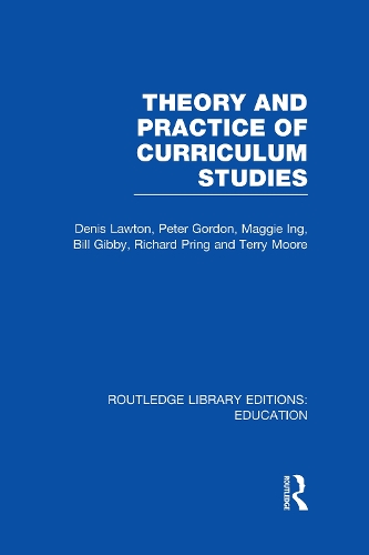Бумажная книга «Theory and Practice of Curriculum Studies», автор Денис Лоутон - фото №1