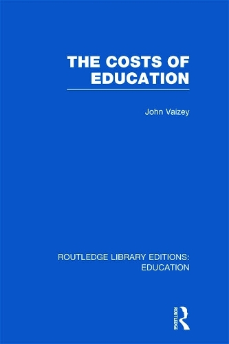 Бумажная книга «The Costs of Education», автор Джон Вейзи - фото №1