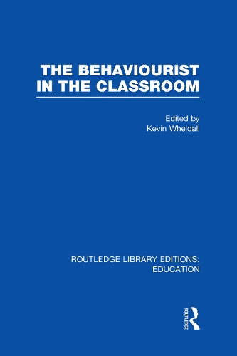 Бумажная книга «The Behaviourist in the Classroom» - фото №1