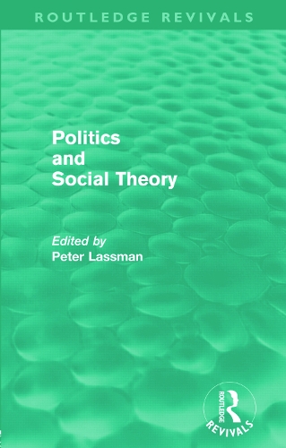Бумажная книга «Politics and Social Theory» - фото №1