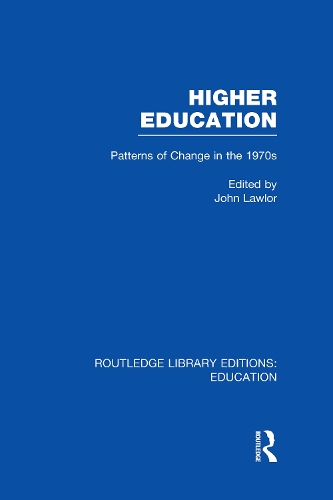Паперова книга «Higher Education: Patterns of Change in the 1970s» - фото №1