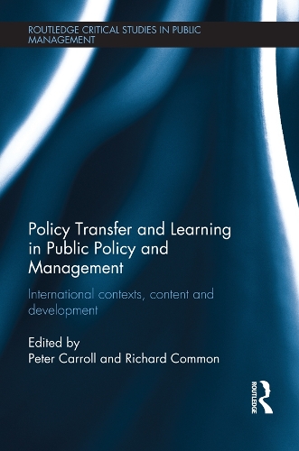 Паперова книга «Policy Transfer and Learning in Public Policy and Management: International Contexts, Content and Development» - фото №1