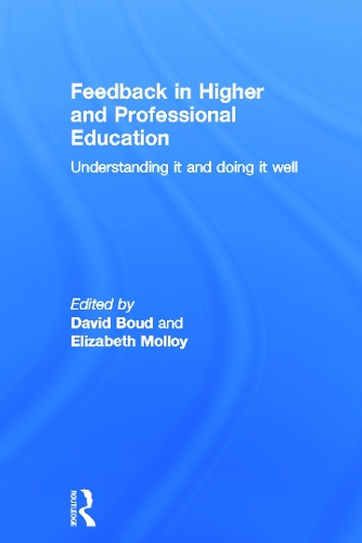 Паперова книга «Feedback in Higher and Professional Education: Understanding it and doing it well» - фото №1