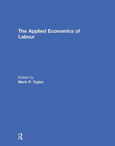Паперова книга «The Applied Economics of Labour» - фото №1