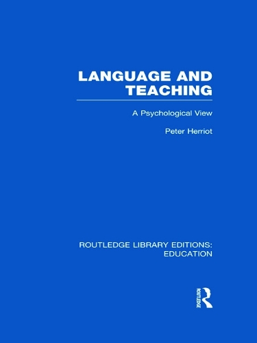 Паперова книга «Language & Teaching: A Psychological View», автор Пітер Херріот - фото №1