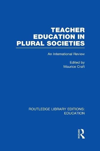 Паперова книга «Teacher Education in Plural Societies (RLE Edu N): An International Review» - фото №1