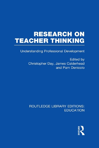 Бумажная книга «Research on Teacher Thinking (RLE Edu N): Understanding Professional Development», авторов Джеймс Колдерхед, Пэм Дениколо - фото №1
