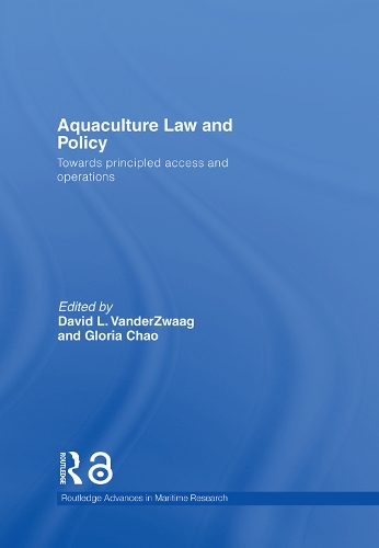 Паперова книга «Aquaculture Law and Policy: Towards principled access and operations» - фото №1