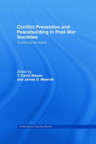 Паперова книга «Conflict Prevention and Peace-building in Post-War Societies: Sustaining the Peace» - фото №1