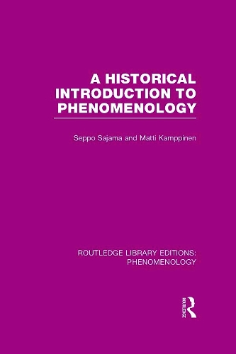Бумажная книга «A Historical Introduction to Phenomenology», авторов Матти Камппинен, Сеппо Саджама - фото №1