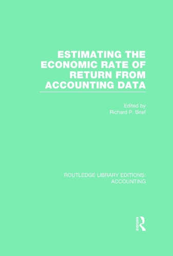 [object Object] «Estimating the Economic Rate of Return From Accounting Data (RLE Accounting)» - фото №1