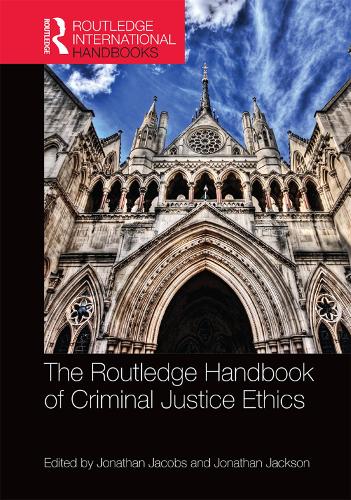 Бумажная книга «The Routledge Handbook of Criminal Justice Ethics» - фото №1