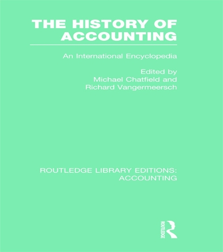 Бумажная книга «The History of Accounting (RLE Accounting): An International Encylopedia» - фото №1