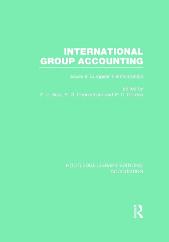 Бумажная книга «International Group Accounting (RLE Accounting): Issues in European Harmonization» - фото №1