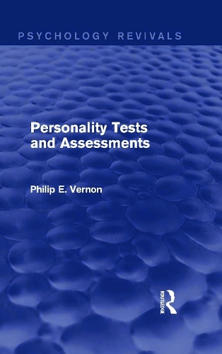 Бумажная книга «Personality Tests and Assessments», автор Филип Э. Вернон - фото №1