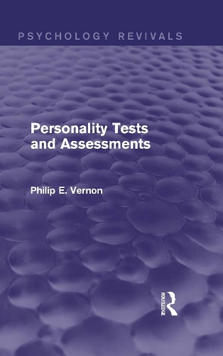 Бумажная книга «Personality Tests and Assessments», автор Филип Э. Вернон - фото №1