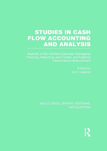 [object Object] «Studies in Cash Flow Accounting and Analysis  (RLE Accounting): Aspects of the Interface Between Managerial Planning, Reporting and Control and External Performance Measurement», авторов Чарльз Клемстин, Майкл Махер - фото №1