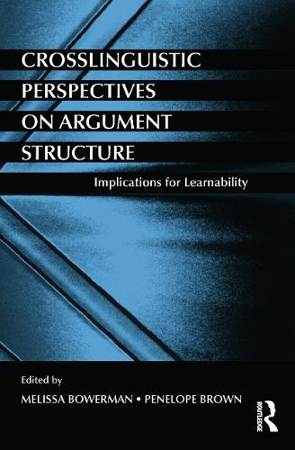 [object Object] «Crosslinguistic Perspectives on Argument Structure: Implications for Learnability» - фото №1
