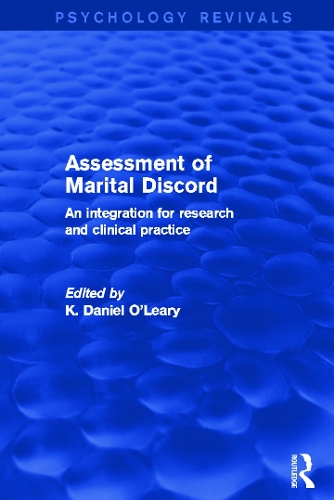 Бумажная книга «Assessment of Marital Discord (Psychology Revivals): An Integration for Research and Clinical Practice» - фото №1