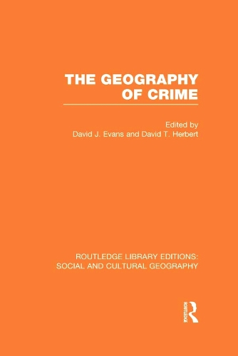Бумажная книга «The Geography of Crime (RLE Social & Cultural Geography)» - фото №1
