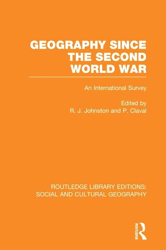 Бумажная книга «Geography Since the Second World War» - фото №1