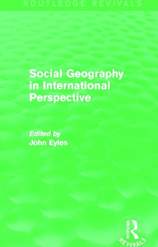 Бумажная книга «Social Geography (Routledge Revivals): An International Perspective» - фото №1