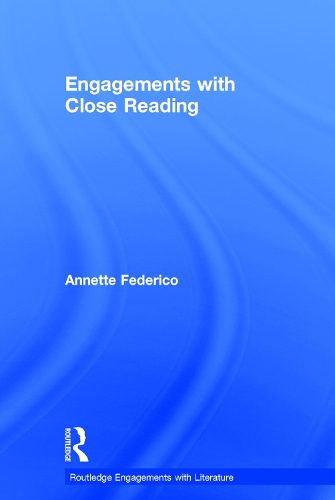 Паперова книга «Engagements with Close Reading», автор Аннетт Федеріко - фото №1