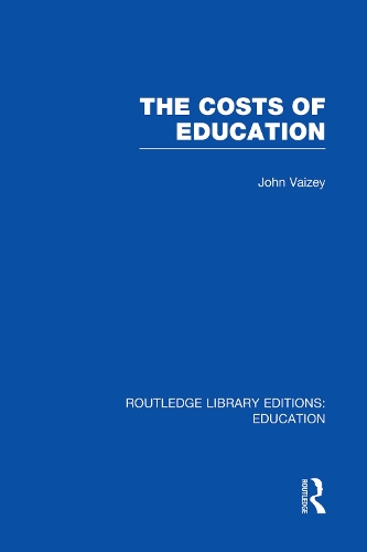 Бумажная книга «The Costs of Education», автор Джон Вейзи - фото №1