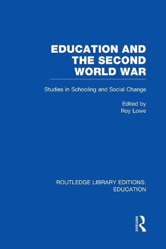 Бумажная книга «Education and the Second World War: Studies in Schooling and Social Change» - фото №1