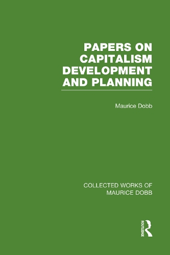 Бумажная книга «Papers on Capitalism, Development and Planning», автор Морис Добб - фото №1