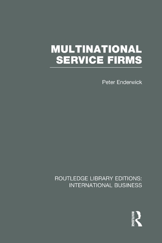 Паперова книга «Multinational Service Firms (RLE International Business)» - фото №1