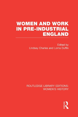 Бумажная книга «Women and Work in Pre-industrial England» - фото №1