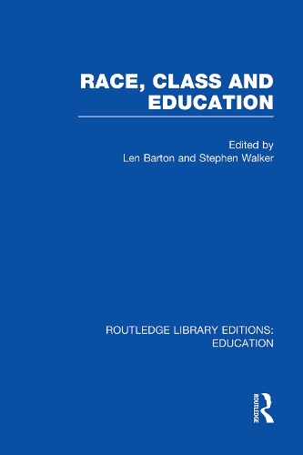 Бумажная книга «Race, Class and Education (RLE Edu L)» - фото №1