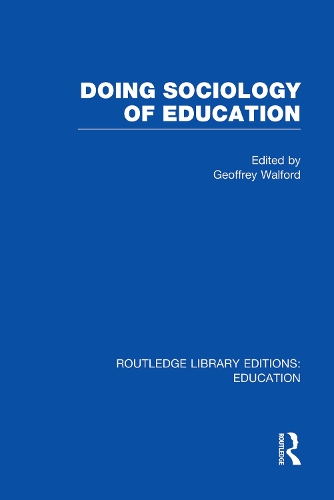 Бумажная книга «Doing Sociology of Education (RLE Edu L)» - фото №1