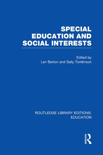 Паперова книга «Special Education and Social Interests (RLE Edu M)» - фото №1