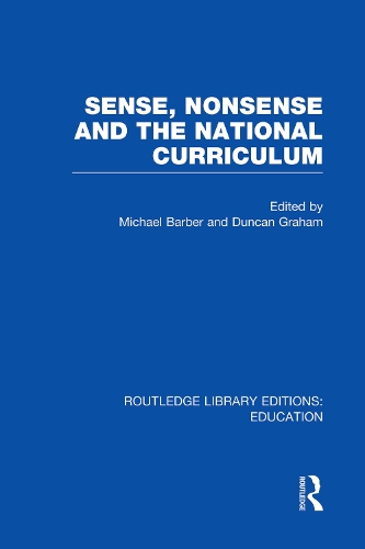 Бумажная книга «Sense and Nonsense and the National Curriculum» - фото №1