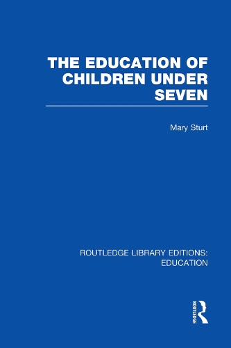 Паперова книга «The Education of Children Under Seven», автор Мері Стюрт - фото №1