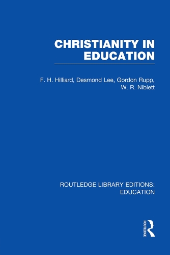 Паперова книга «Christianity in Education: The Hibbert Lectures 1965» - фото №1