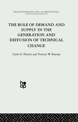 Паперова книга «The Role of Demand and Supply in the Generation and Diffusion of Technical Change», авторів К. Тіртл, В. Руттан - фото №1