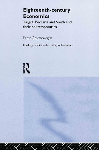 Паперова книга «Eighteenth Century Economics», автор Пітер Гроневеген - фото №1