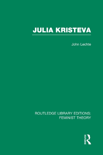 Паперова книга «Julia Kristeva (RLE Feminist Theory)», автор Джон Лехте - фото №1