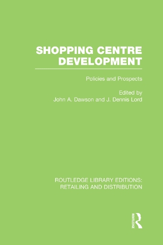 Бумажная книга «Shopping Centre Development (RLE Retailing and Distribution)» - фото №1