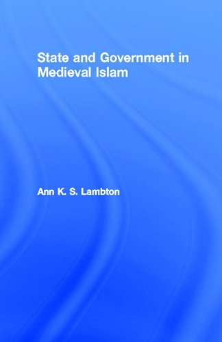 Паперова книга «State and Government in Medieval Islam», автор Енн К. С. Лембтон - фото №1