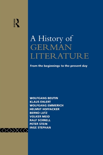 Бумажная книга «A History of German Literature: From the Beginnings to the Present Day», авторов Бернд Лутц, Хельмут Хоффакер, Инге Стефан, Клаус Элерт, Питер Штайн, Ральф Шнелль, Фолькер Мэйд, Вольфганг Беутин, Вольфганг Эммерих - фото №1